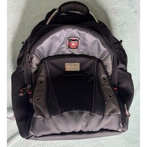 Swiss Gear Wenger Synergy 16" Laptop Backpack, Black/Gray 27305140